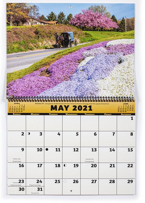 America s Amish Country Calendar